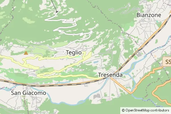 Mapa Teglio