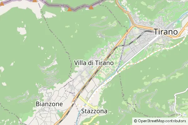 Mapa Villa Di Tirano