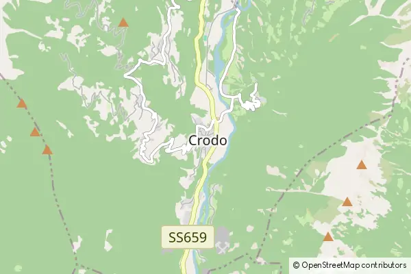 Mapa Crodo