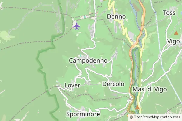 Mapa Campodenno