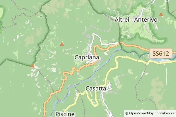 Mapa Capriana