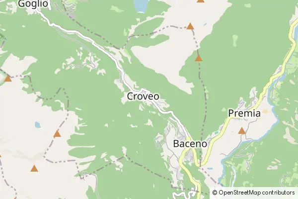 Mapa Croveo