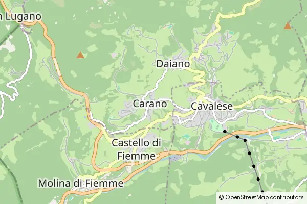 Mapa Carano