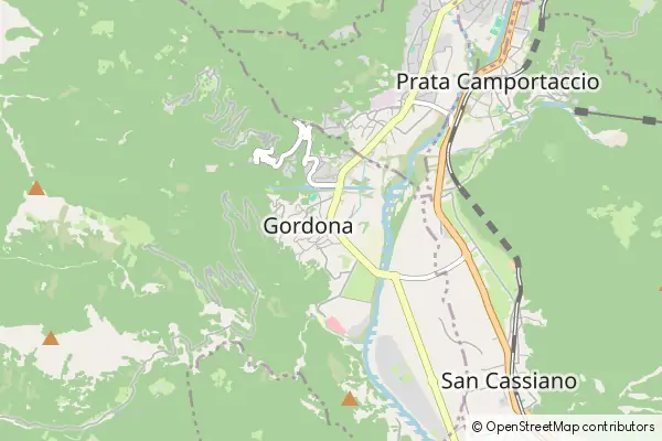 Mapa Gordona