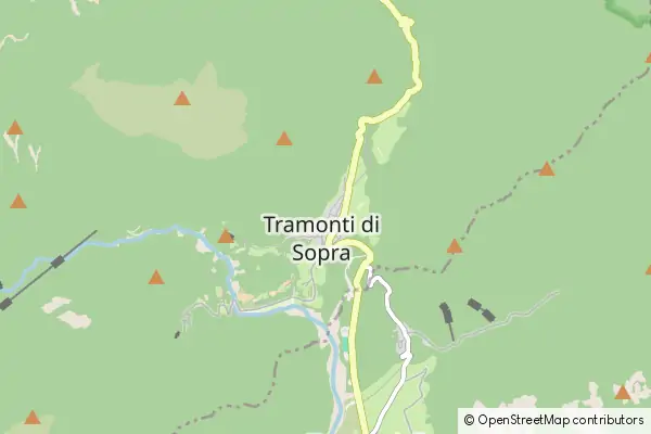 Mapa Tramonti di Sopra