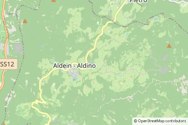 Mapa Aldein