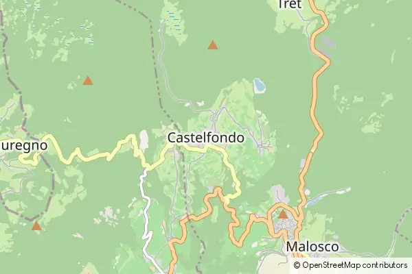 Mapa Castelfondo