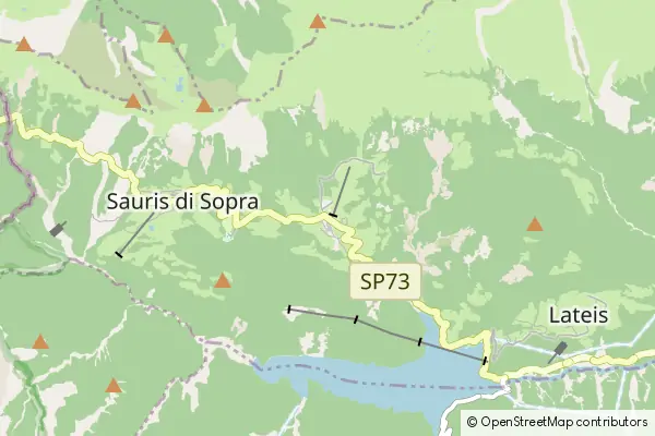 Mapa Sauris