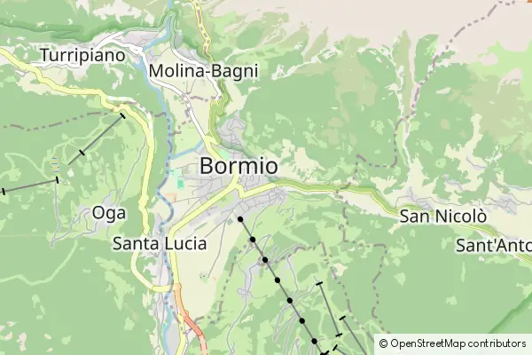 Mapa Bormio