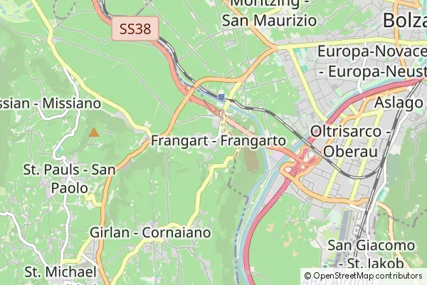 Mapa Frangarto