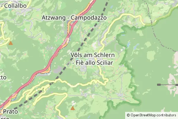 Mapa Fiè Allo Sciliar