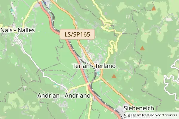 Mapa Terlano