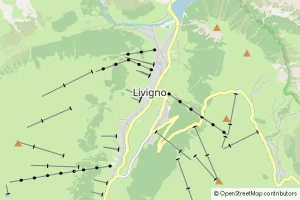 Mapa Livigno