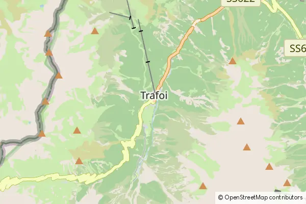 Mapa Trafoi