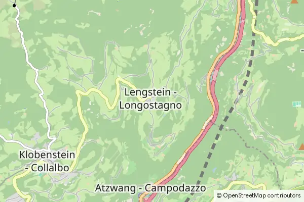 Mapa Longostagno