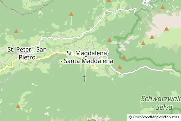 Mapa Santa Maddalena