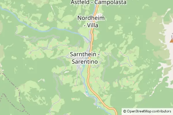 Mapa Sarntal