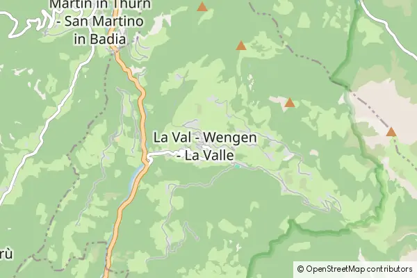 Mapa La Valle