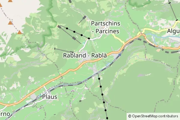 Mapa Rablà