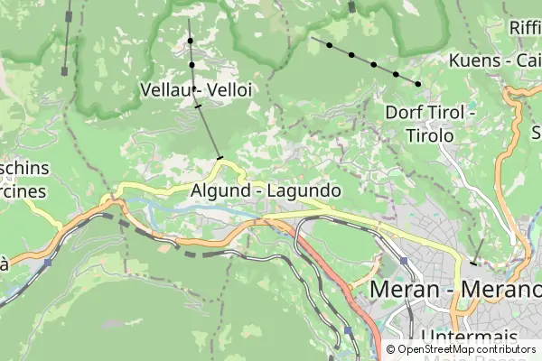 Mapa Lagundo