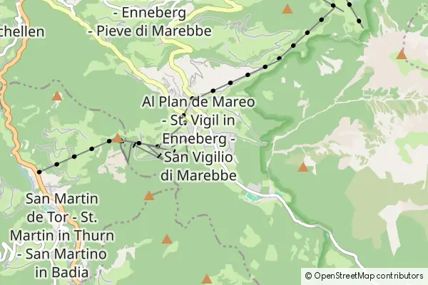 Mapa San Vigilio