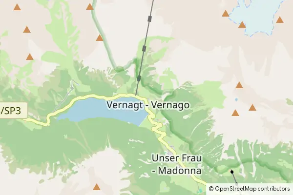 Mapa Vernago