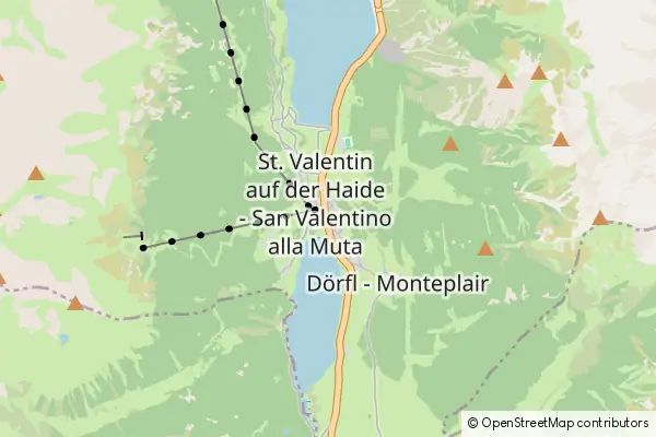 Mapa San Valentino alla Muta