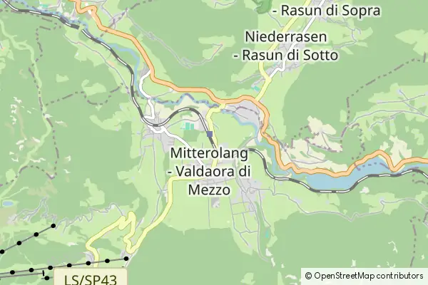 Mapa Valdaora