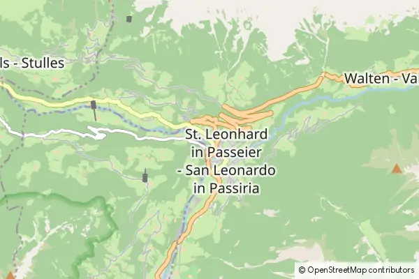 Mapa San Leonardo in Passiria