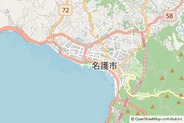 Mapa Nago