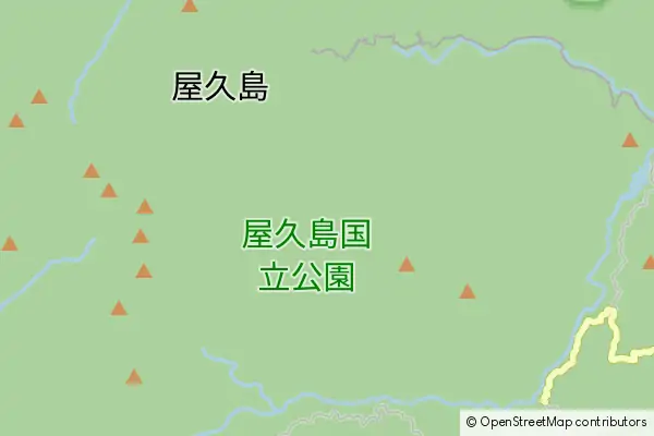 Mapa Yakushima