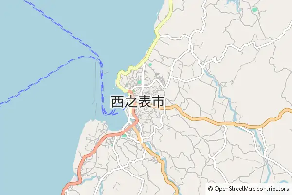 Mapa Nishinoomote