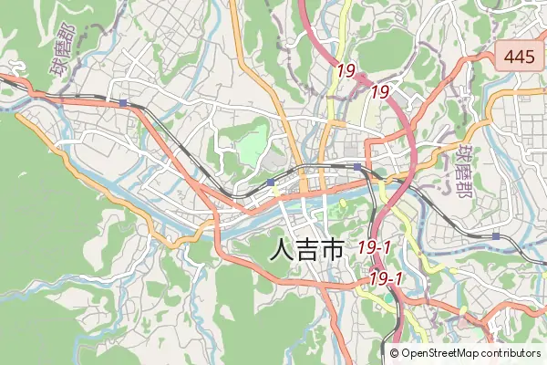 Mapa Hitoyoshi