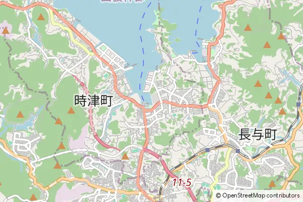 Mapa Togitsu-cho