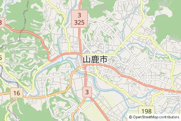 Mapa Yamaga