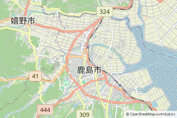 Mapa Kashima