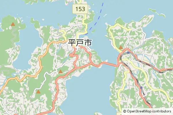 Mapa Hirado