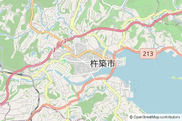 Mapa Kitsuki