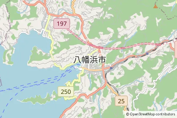 Mapa Yawatahama