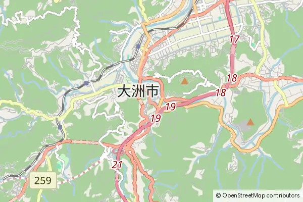 Mapa Ōzu