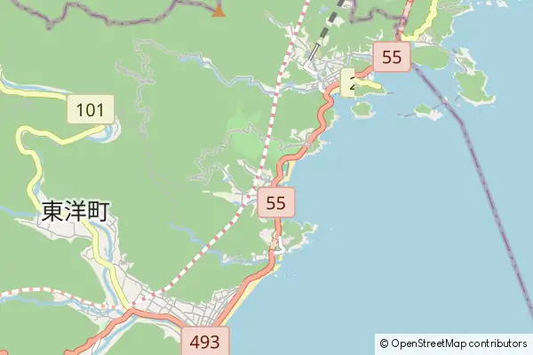 Mapa Toyo-cho