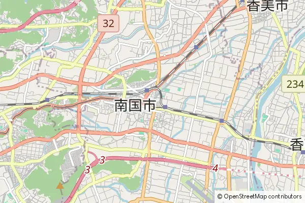 Mapa Nankoku