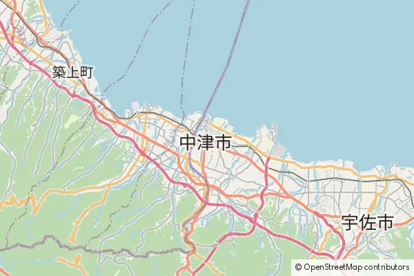 Mapa Nakatsu