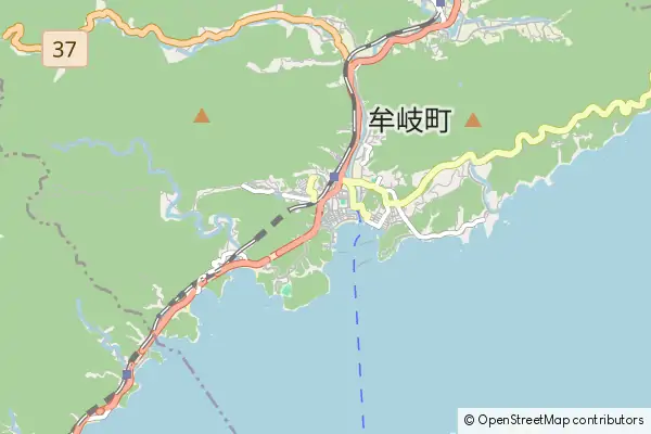 Mapa Mugi-cho