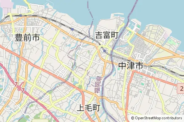 Mapa Yoshitomi-machi