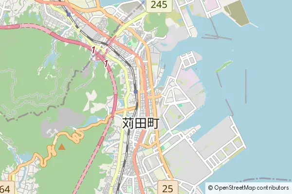 Mapa Kanda-machi