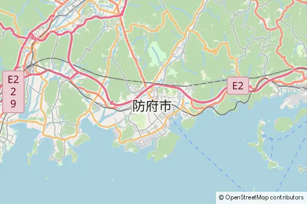 Mapa Hōfu