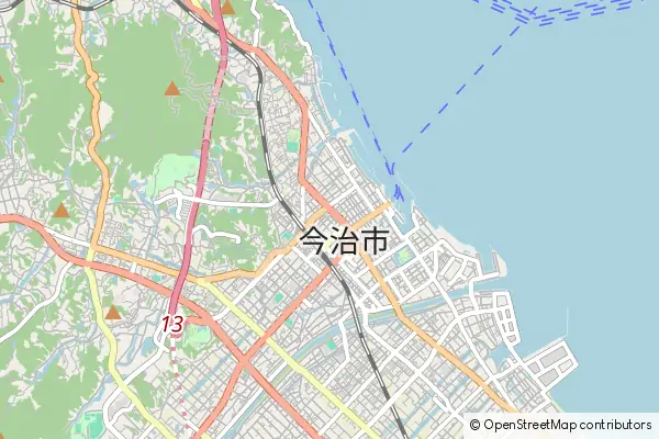 Mapa Imabari