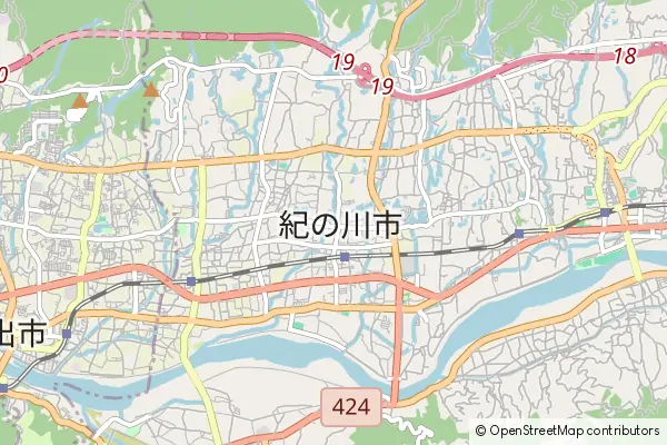 Mapa Kinokawa