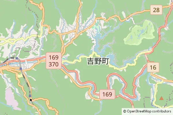 Mapa Yoshino-chō